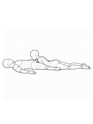 Close Contact Pose P002, Side