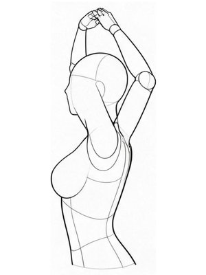 Cute Pose P002, Side